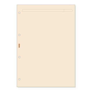 Finocam R4043 Recambio para Agendas Open - Formato A4 - 210x5x297mm - Color Crema