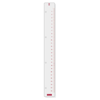 Finocam R4060 Regla para Agendas Open - Formato A4 - 50x297mm - Color Blanco