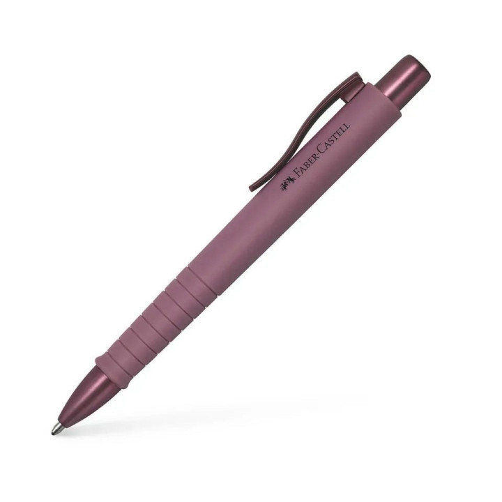 Faber-Castell Poly Ball Urban Limited Edition Boligrafo Retractil XB - Forma Triangular Ergonomica - Suave al Tacto - Color Bur