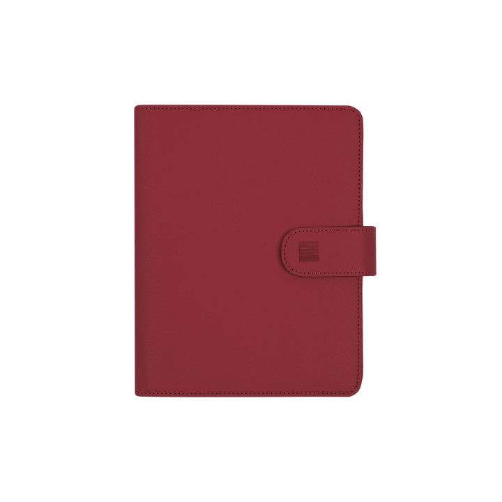 Finocam Open Troya Agenda Organizador - Anual 2026 - Formato 500 - 165x40x210mm - Semana Vista en Vertical - Color Burdeos