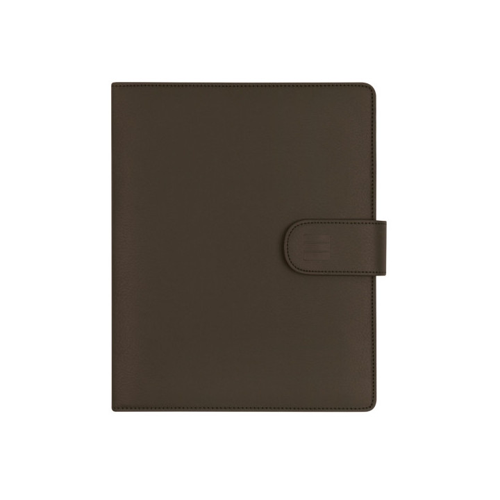 Finocam Open Troya Agenda Organizador - Anual 2026 - Formato 1000 - 205x43x249mm - Semana Vista en Vertical - Color Marron