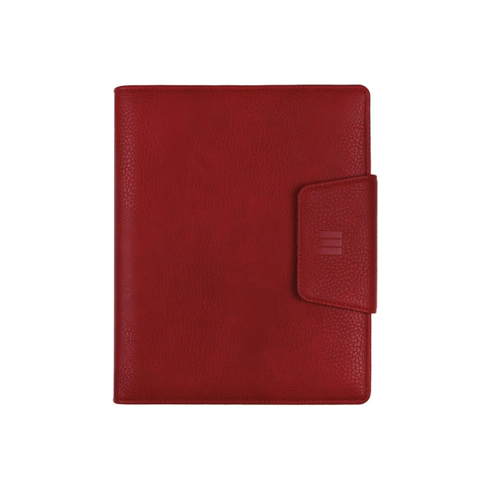 Finocam Open Nova Agenda Organizador - Anual 2026 - Formato 1000 - 205x43x249mm - Semana Vista en Vertical - Color Rojo