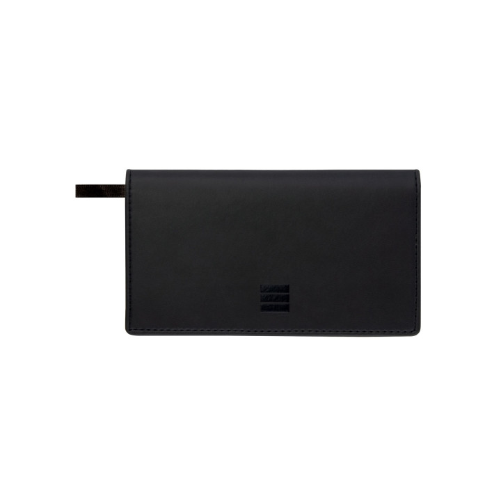 Finocam Ibis Agenda Plana - Anual 2026 - Formato Pl1 - 130x6x6mm - Semana Vista en Vertical - Color Negro