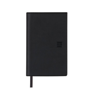 Finocam Ibis Agenda Plana en Catalan - Anual 2026 - Formato Pl3 - 90x10x10mm - Semana Vista Horizontal - Color Negro
