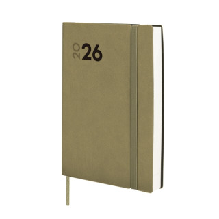 Finocam Dynamic Mara Agenda Profesional en Catalan - Anual 2026 - Tapa Blanda - Cierre con Goma Elastica - Formato Y4 - 124x22x