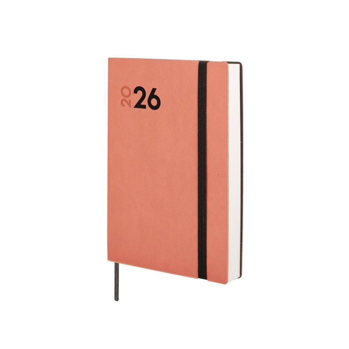 Finocam Dynamic Mara Agenda Profesional en Catalan - Anual 2026 - Tapa Blanda - Cierre con Goma Elastica - Formato Y4 - 124x22x