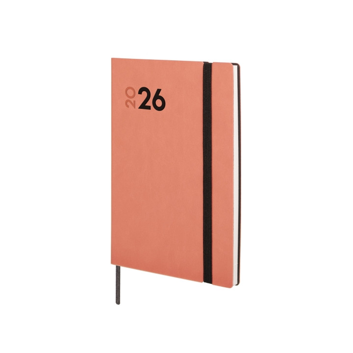Finocam Dynamic Mara Agenda Profesional - Anual 2026 - Tapa Blanda - Cierre con Goma Elastica - Formato Y4 - 124x11x174mm - Sem