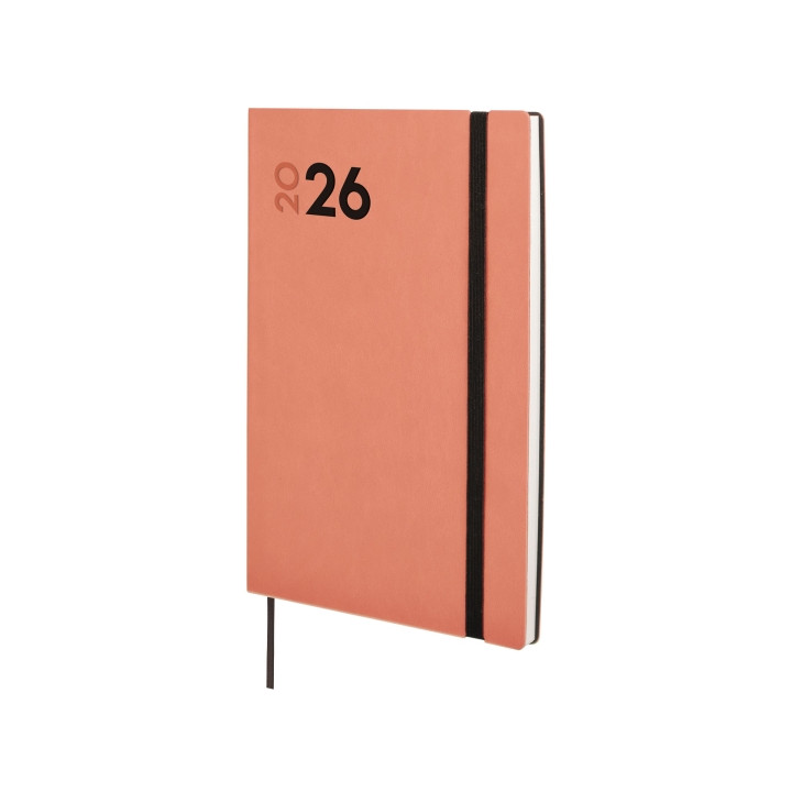 Finocam Dynamic Mara Agenda Profesional - Anual 2026 - Tapa Blanda - Cierre con Goma Elastica - Formato Y10 - 144x11x208mm - Se