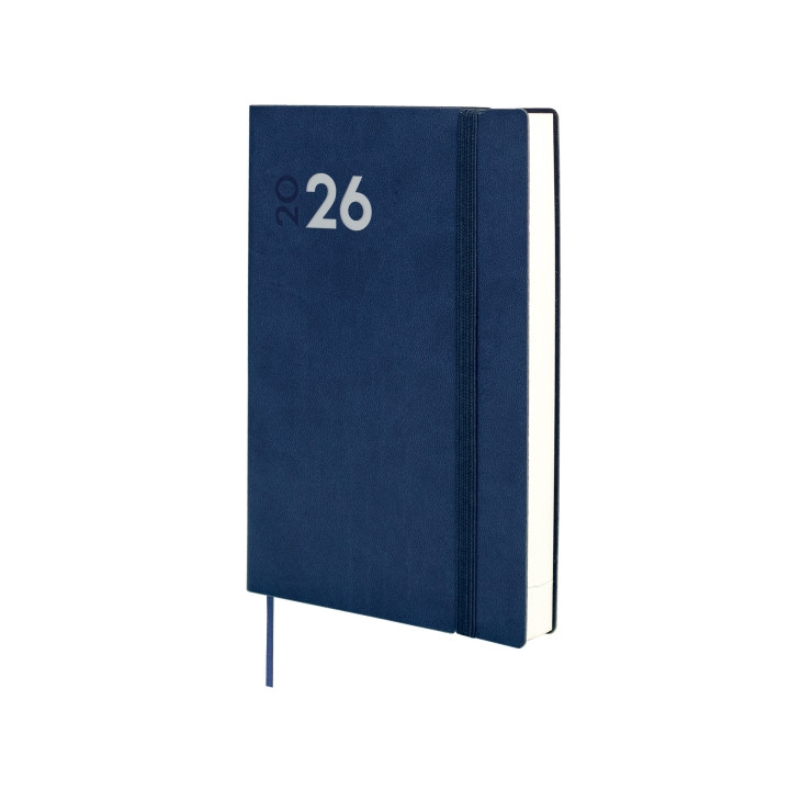 Finocam Dynamic Mara Agenda Profesional en Catalan - Anual 2026 - Tapa Blanda - Cierre con Goma Elastica - Formato Y10 - 144x22