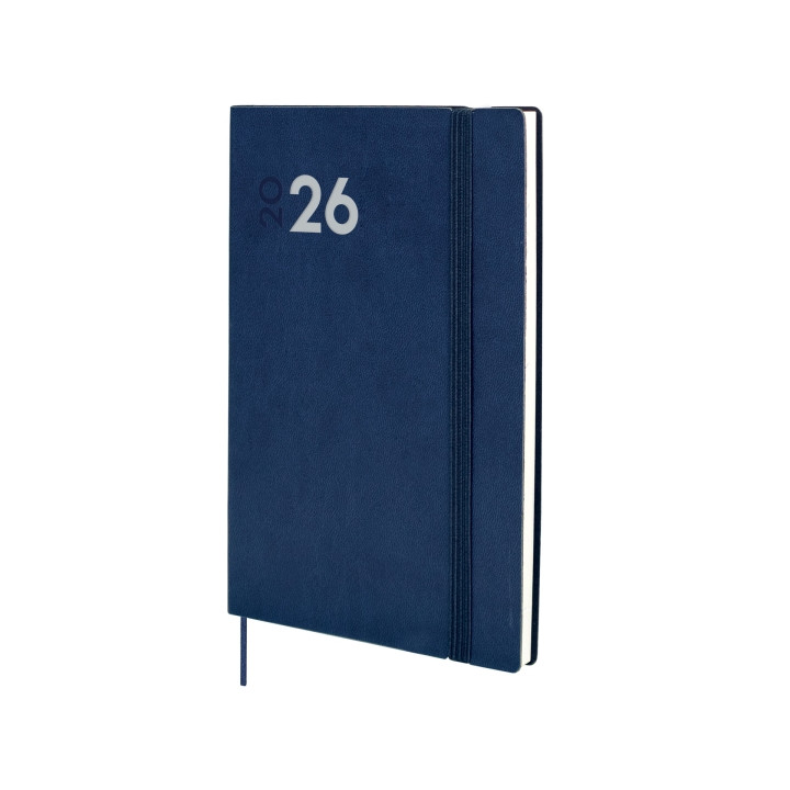Finocam Dynamic Mara Agenda Profesional - Anual 2026 - Tapa Blanda - Cierre con Goma Elastica - Formato Y11 - 169x11x245mm - Se