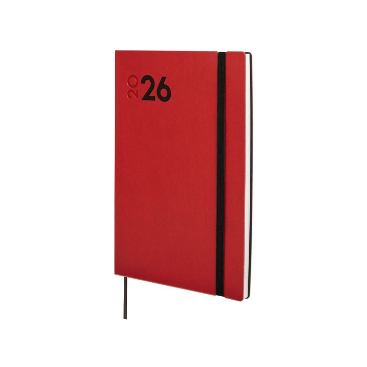 Finocam Dynamic Mara Agenda Profesional - Anual 2026 - Tapa Blanda - Cierre con Goma Elastica - Formato Y10 - 144x11x208mm - Se