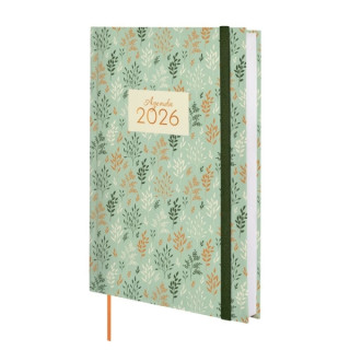 Finocam Dynamic Berlin Agenda - Anual 2026 - Cierre de Goma - Formato Y10 - 145x28x210mm - 1 Dia por Pagina - Tematica de Hojas