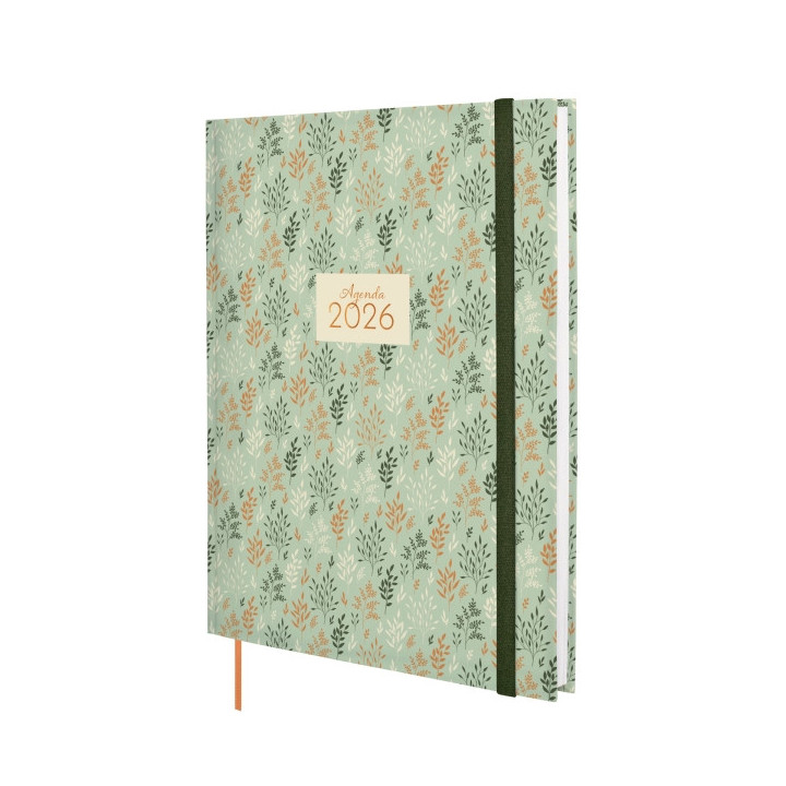 Finocam Dynamic Berlin Agenda - Anual 2026 - Cierre de Goma - Formato Y12 - 214x19x278mm - Semana Vista en Vertical - Tematica