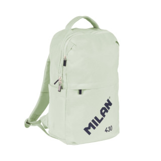Milan 403 Since 1918 Mochila 15L - Compartimento para Portatiles hasta 14" - Cierre de Seguridad - 42x28x15cm - Color Menta