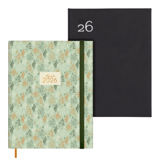 Finocam Pack de 4 Agendas Berlin y Milano Surtidas - Anual 2026 - Formato Y12 - 1 Dia por Pagina - Color Surtidos