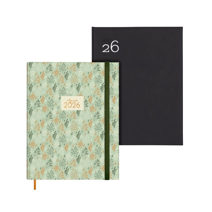 Finocam Pack de 4 Agendas Berlin y Milano Surtidas - Anual 2026 - Formato Y12 - 1 Dia por Pagina - Color Surtidos