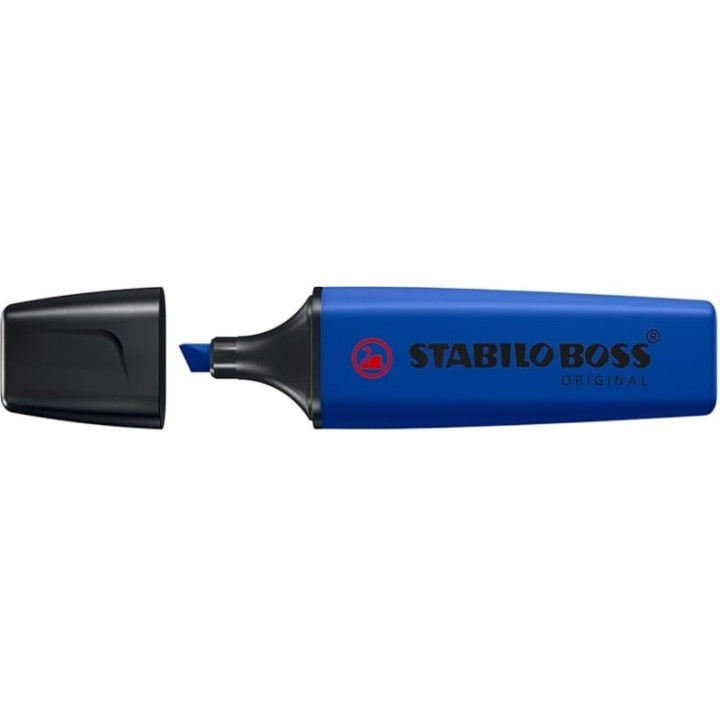 Stabilo Boss Naturecolors Wildflower Edition Marcador Fluorescente - Trazo entre 2 y 5mm - Tinta con Base de Agua - Color Azul