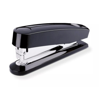 Novus B 7A Grapadora de Sobremesa + Caja de 200 Grapas 24/6 - Grapa hasta 30 Hojas - Grapado Cerrado