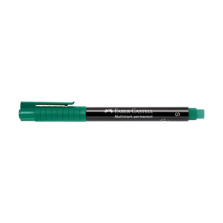 Faber-Castell Multimark Rotulador Permanente - Ancho de Trazo 0.4mm - Goma de Borrar Integrada - Resistente a la Luz y al Agua