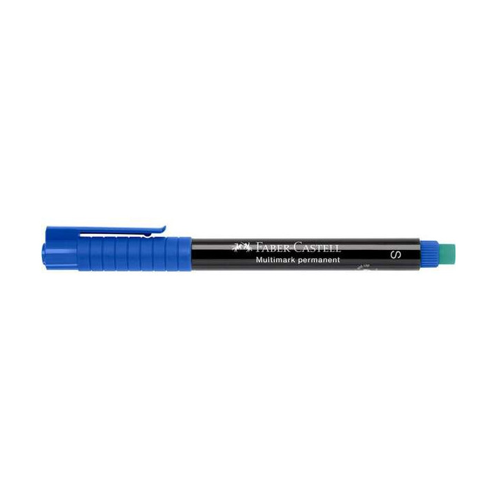 Faber-Castell Multimark Rotulador Permanente - Ancho de Trazo 1mm - Goma de Borrar Integrada - Resistente a la Luz y al Agua -