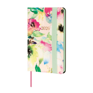 Finocam Flexi Joy Agenda en Catalan - Anual 2026 - Tapa Blanda - Formato F2 - 85x13x130mm - Semana Vista Horizontal - Tematica