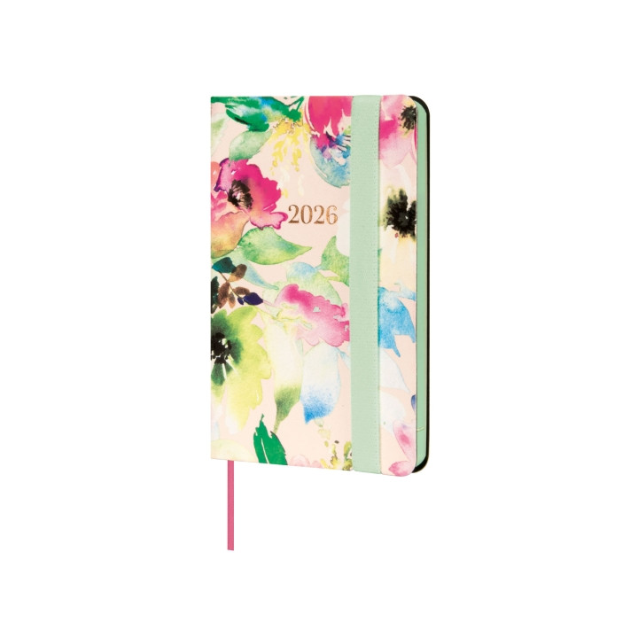 Finocam Flexi Joy Agenda en Catalan - Anual 2026 - Tapa Blanda - Formato F2 - 85x13x130mm - Semana Vista Horizontal - Tematica