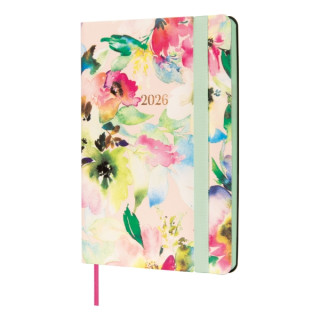 Finocam Flexi Joy Agenda en Catalan - Anual 2026 - Tapa Blanda - Formato F4 - 120x13x172mm - Semana Vista Horizontal - Tematica