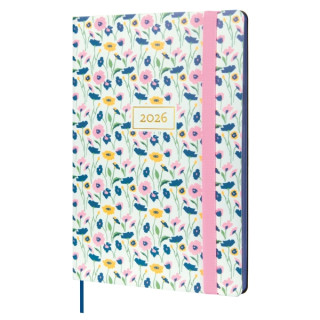 Finocam Flexi Joy Agenda en Catalan - Anual 2026 - Tapa Blanda - Formato FA5 - 151x13x214mm - Semana Vista en Vertical - Temati