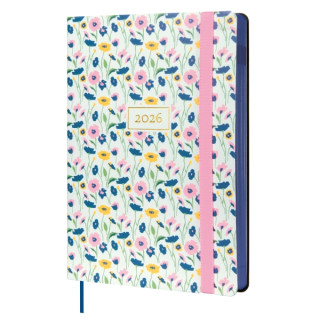 Finocam Flexi Joy Agenda en Catalan - Anual 2026 - Tapa Blanda - Formato FA5 - 151x23x214mm - 1 Dia por Pagina - Tematica de Fl