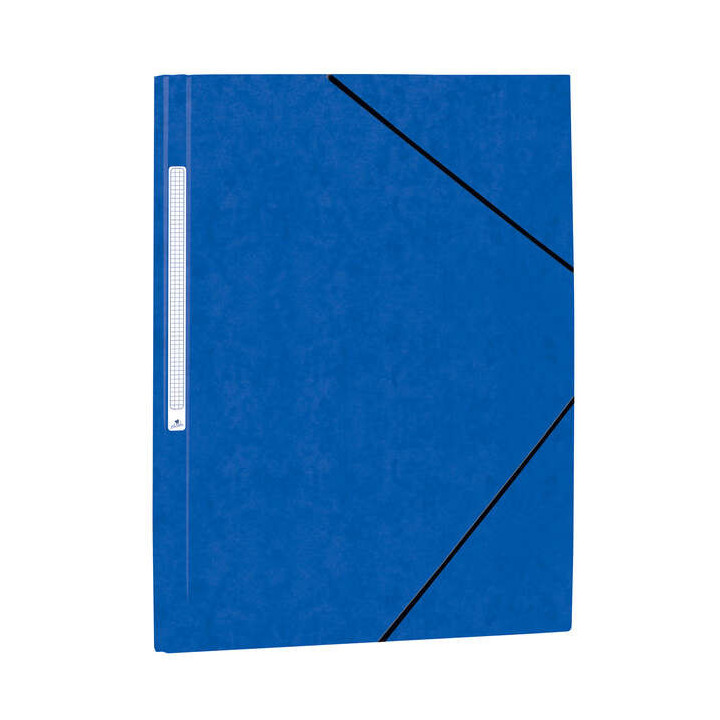 Mariola Carpeta de Carton Simil Prespan con Etiqueta en Lomo Folio 500gr/m2 - Medidas 34x25cm - Cierre con Goma Elastica - Colo