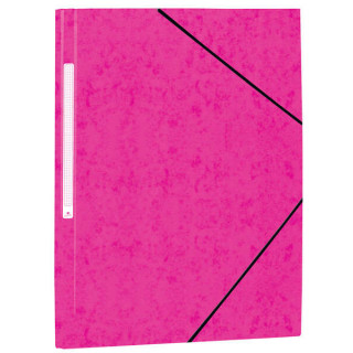 Mariola Carpeta de Carton Simil Prespan con Etiqueta en Lomo Folio 500gr/m2 - Medidas 34x25cm - Cierre con Goma Elastica - Colo