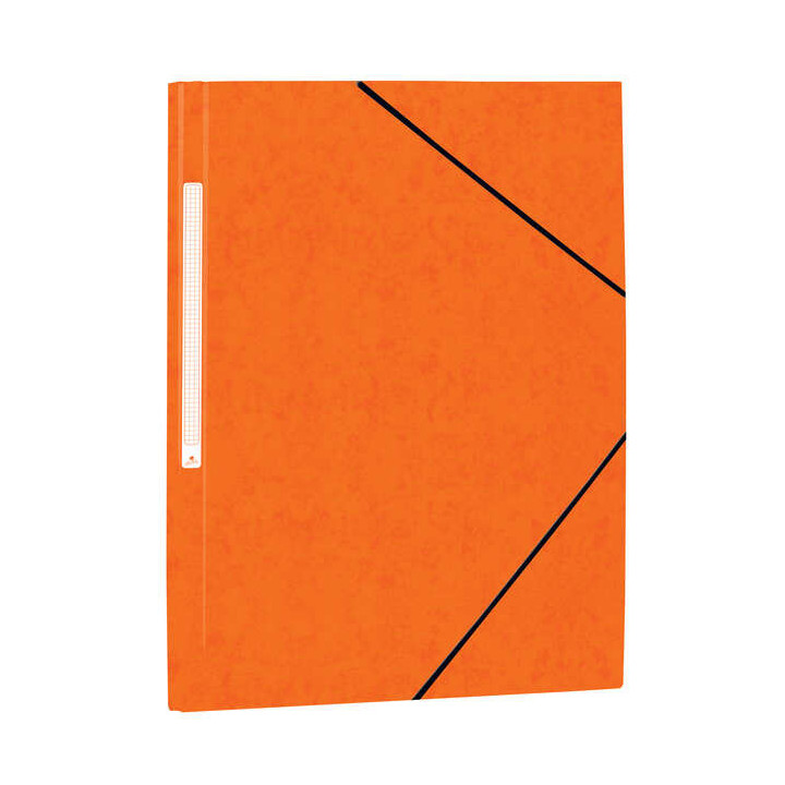 Mariola Carpeta de Carton Simil Prespan con Etiqueta en Lomo Folio 500gr/m2 - Medidas 34x25cm - Cierre con Goma Elastica - Colo