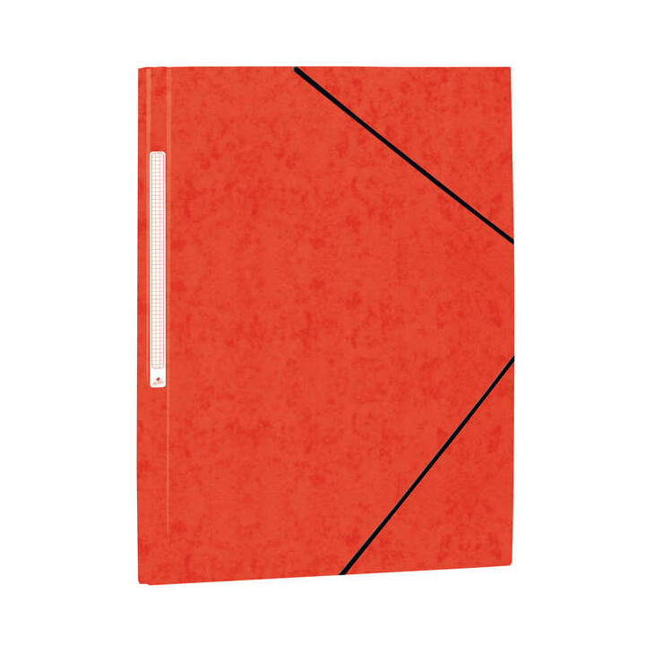 Mariola Carpeta de Carton Simil Prespan con Etiqueta en Lomo Folio 500gr/m2 - Medidas 34x25cm - Cierre con Goma Elastica - Colo