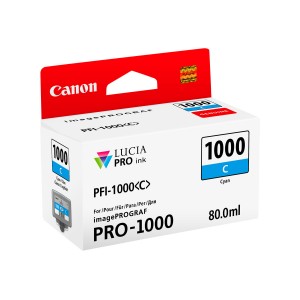 Canon pfi1000 cyan cartucho de tinta original - pfi1000c/0547c001