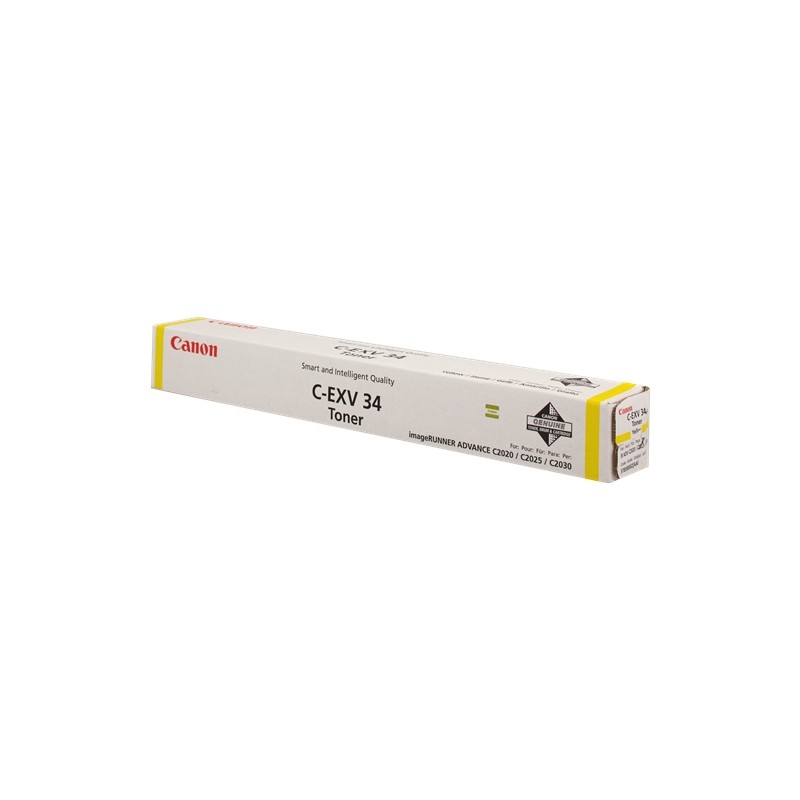 Canon c-exv34 amarillo cartucho de toner original - 3785b002 Canon c-exv34 amarillo cartucho de toner original - 3785b002