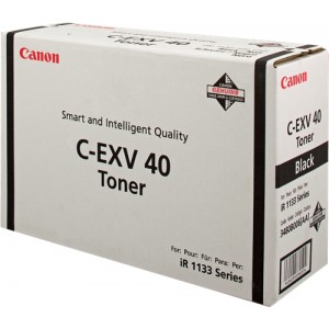 Canon c-exv40 negro cartucho de toner original - 3480b006