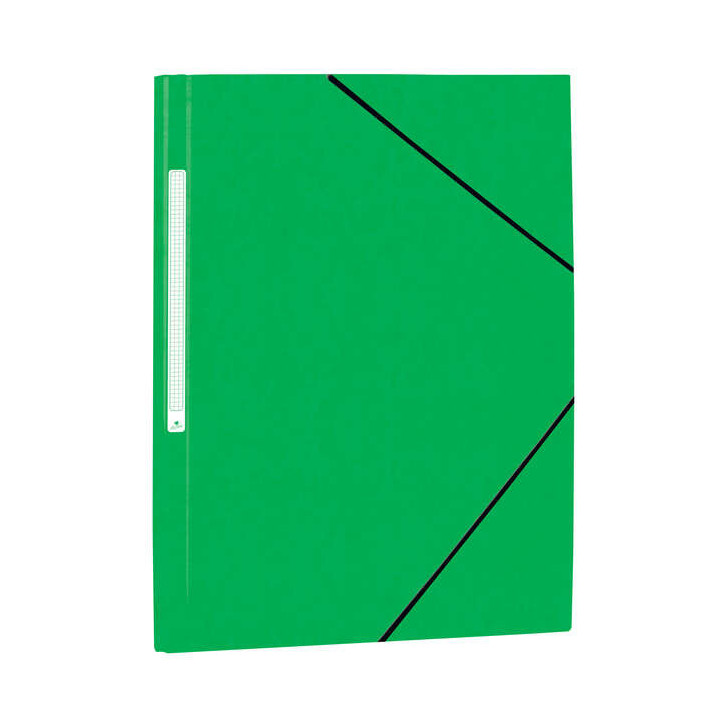 Mariola Carpeta de Carton Simil Prespan con Etiqueta en Lomo Folio 500gr/m2 - Medidas 34x25cm - Cierre con Goma Elastica - Colo