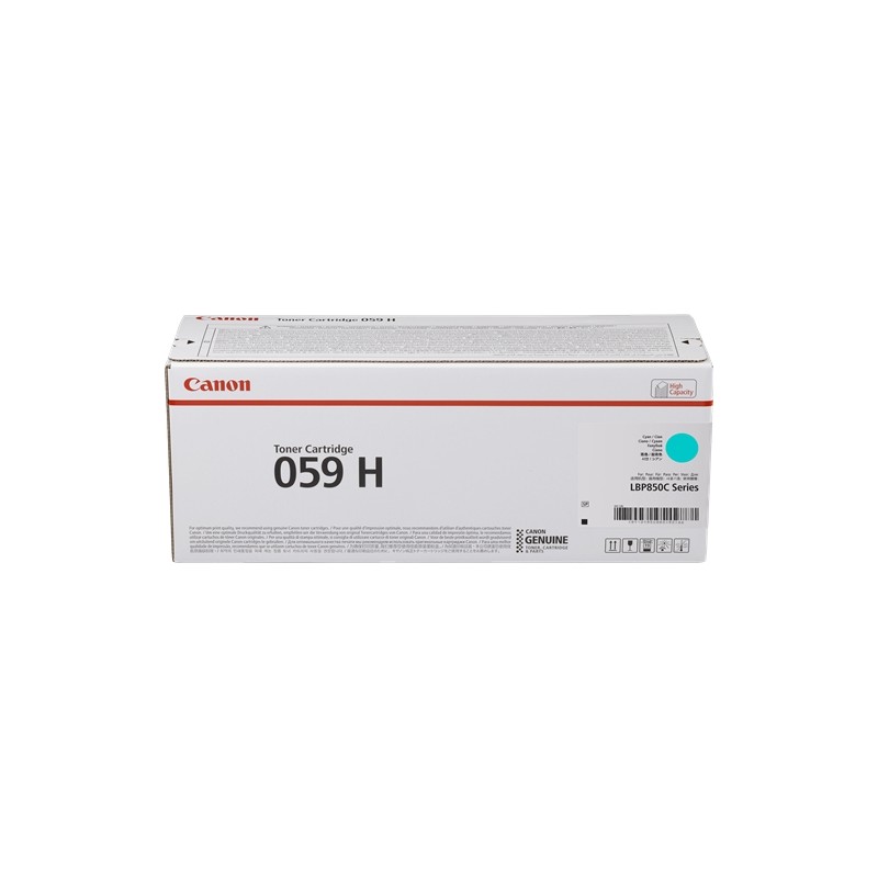 Canon 059h cyan cartucho de toner original - 3626c001 Canon 059h cyan cartucho de toner original - 3626c001