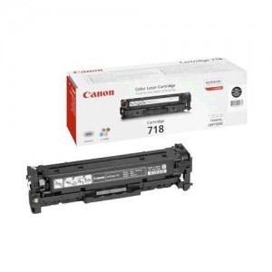Canon 718 negro cartucho de toner original - 2662b002