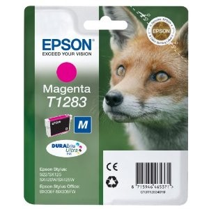 Epson t1283 magenta cartucho de tinta original - c13t12834012