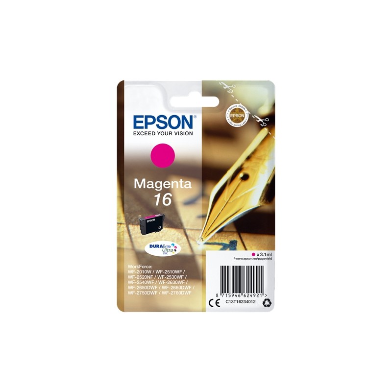Epson t1623 magenta cartucho de tinta original - c13t16234012 Epson t1623 magenta cartucho de tinta original - c13t16234012