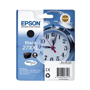 Epson t2791 (27xxl) negro cartucho de tinta original - c13t27914012