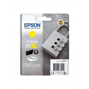 Epson t3594 (35xl) amarillo cartucho de tinta original - c13t35944010