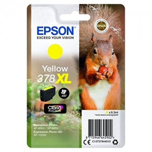 Epson 378xl amarillo cartucho de tinta original - c13t37944010