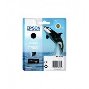 Epson t7601 negro photo cartucho de tinta original - c13t76014010