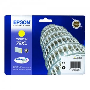 Epson t7904 (79xl) amarillo cartucho de tinta original - c13t79044010