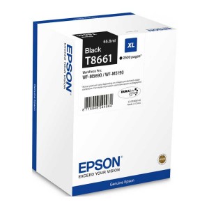 Epson t8661 xl negro cartucho de tinta original - c13t866140