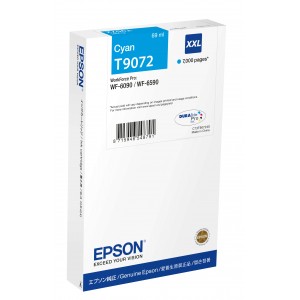 Epson t9072 cyan cartucho de tinta original - c13t907240