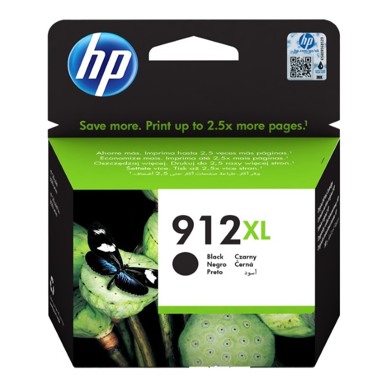 Hp 912xl negro cartucho de tinta original - 3yl84ae Hp 912xl negro cartucho de tinta original - 3yl84ae