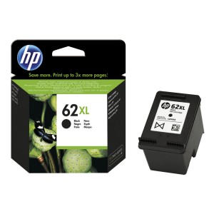 Hp 62xl negro cartucho de tinta original - c2p05ae